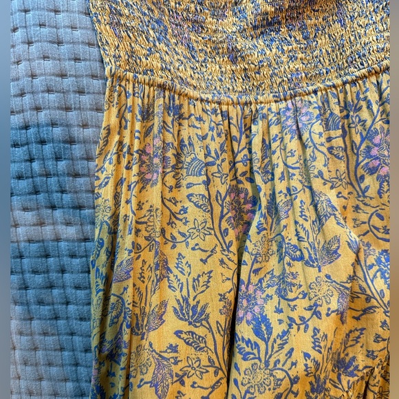 Free People Sundrenched Printed Maxi in Dusty Olive Combo - Picture 7 of 7